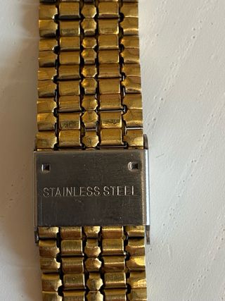 Orologio Casio WR Allarme Crono Oro