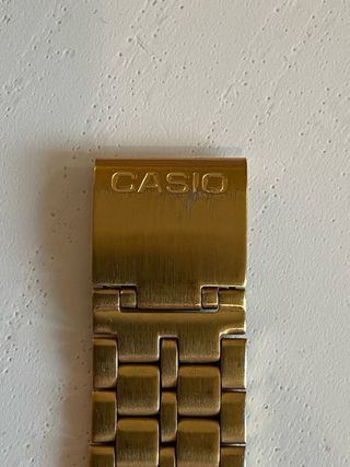 Orologio Casio WR Allarme Crono Oro