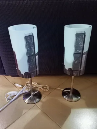 Pareja de Lámparas "Skyline"