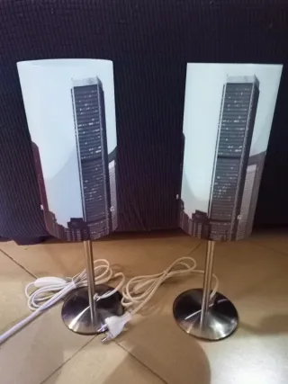 Pareja de Lámparas "Skyline"
