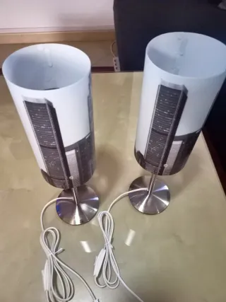 Pareja de Lámparas "Skyline"