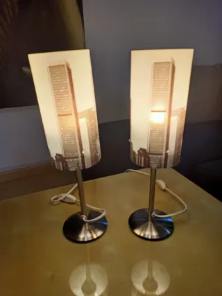 Pareja de Lámparas "Skyline"