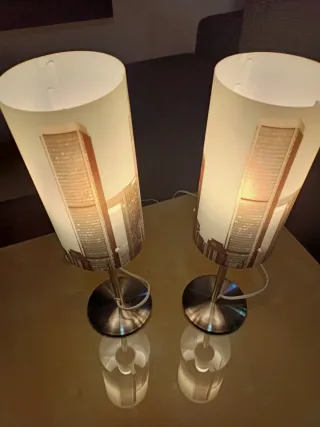 Pareja de Lámparas "Skyline"
