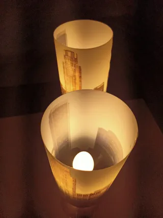 Pareja de Lámparas "Skyline"