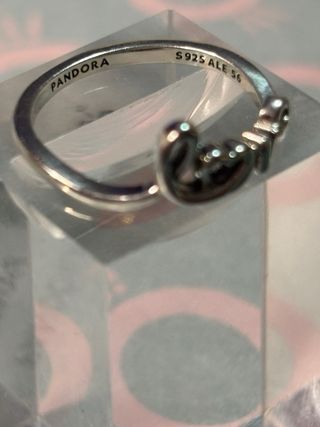Anillo Pandora Love Plata original talla 54