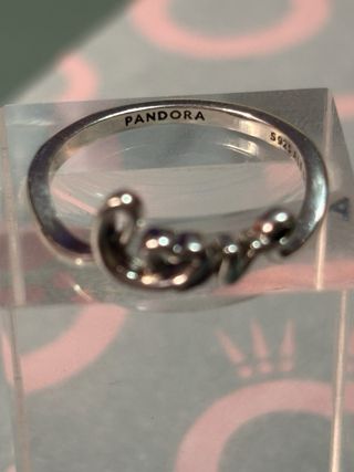 Anillo Pandora Love Plata original talla 54