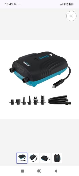 Inchador eléctrico Behúmax