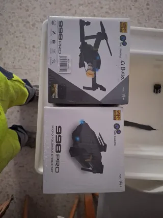 Dron 998 Pro Micro Foldable Drone Set nuevo a estr