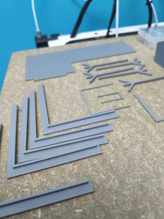 Piezas 3D para maquetas