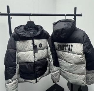 Chaqueta Trapstar Negra y Gris