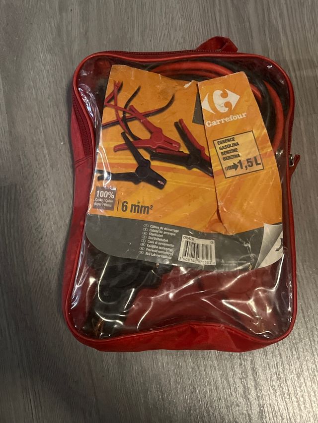 Pinzas Batería Coche 6mm² Carrefour