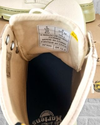 Dr Martens Combs lona Parchment mujer 38 nuevas