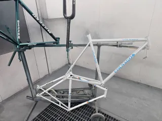 Pintado y lacado bicicletas