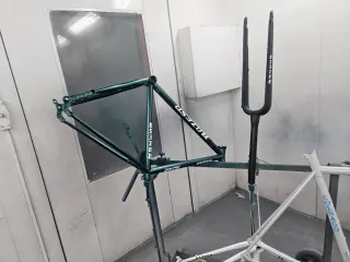 Pintado y lacado bicicletas