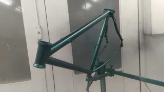 Pintado y lacado bicicletas