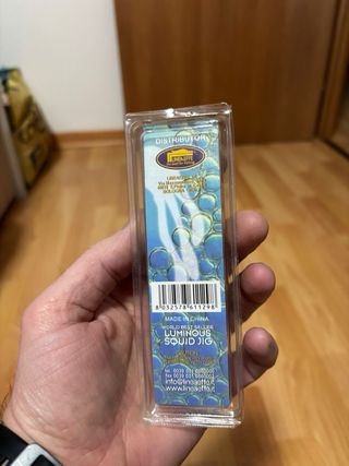 5 Esche Totanare Luminous Squid Jig Nuove