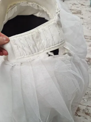 Cancán de Fallera para Niña Blanco