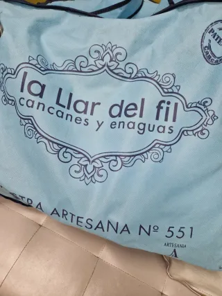 Cancán de Fallera para Niña Blanco