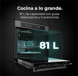 Horno Cecotec Bolero Hexa AF316000 Inox
