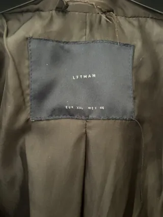 Abrigo acolchado plumas hombre