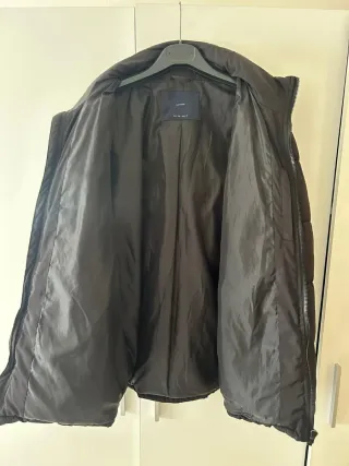 Abrigo acolchado plumas hombre