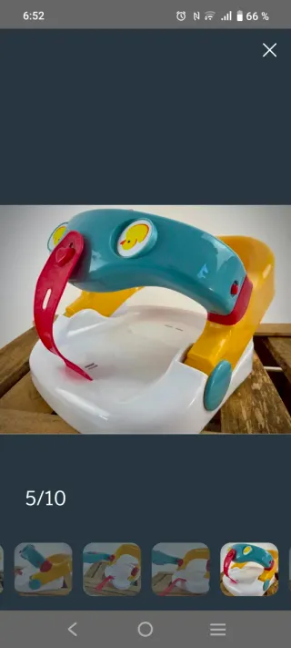 Silla bañera bebé seguridad