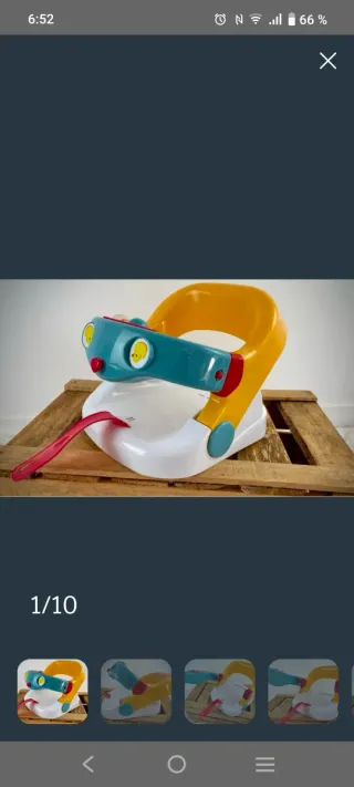 Silla bañera bebé seguridad