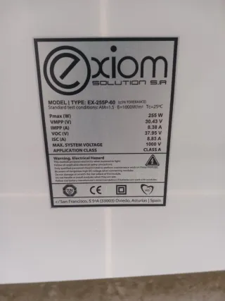 Instalación fotovoltaica