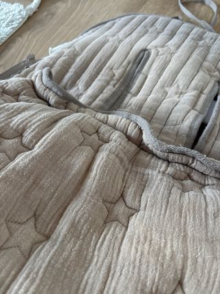 Saco Silla Walking Mum Beige Estrellas