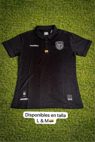 Camiseta negra La Tri Talla L/M