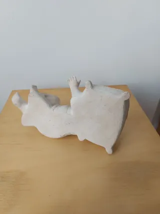 Virgen Niña Olot 18cm de largo