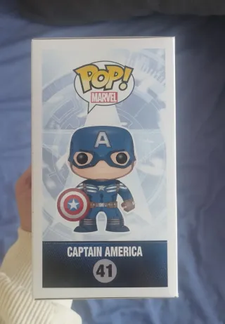 Funko Pop! Capitán América 41 Glow Dark