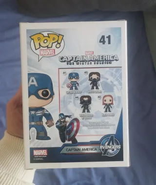 Funko Pop! Capitán América 41 Glow Dark