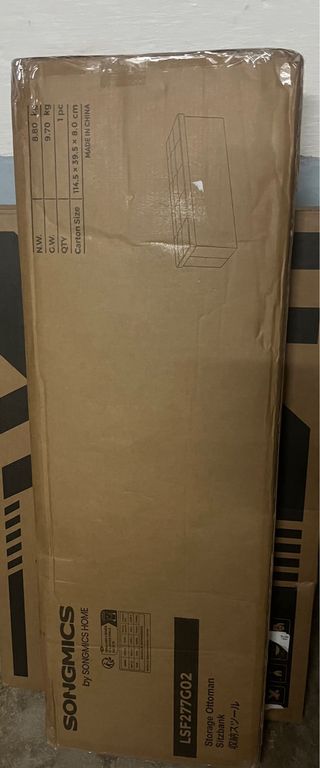 Baúl Almacenaje Plegable Gris Paloma terciopelo