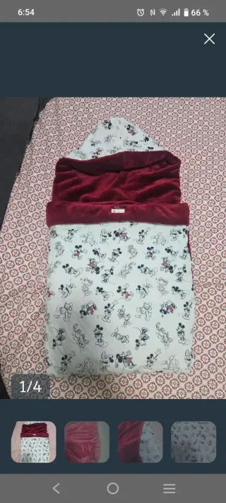 Saco nórdico cuna Mickey Mouse