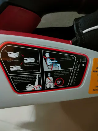 Alzador coche MS Isofix