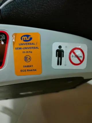 Alzador coche MS Isofix