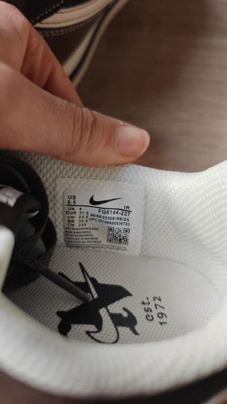 Nike Cortez SE Marrón Blanco