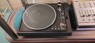 Tocadiscos Philips Marrón y Plata