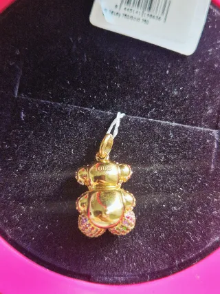 Colgante Tous Bold Oro zafiros