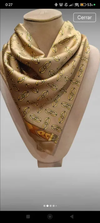 Pañuelo italiano  estampado