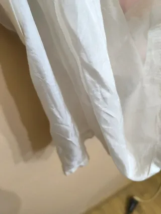 Vestido Punto Roma floral blanco y rojo