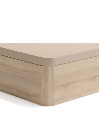 Canapé abatible madera y metal 150x190