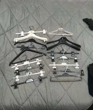Set 35 grucce appendiabiti miste