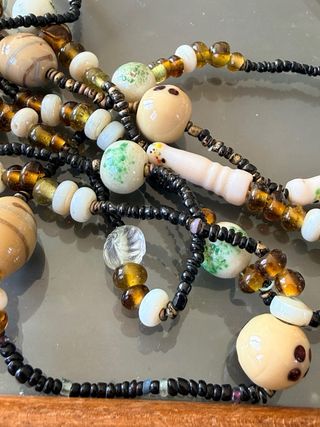 Collana veneziana primi '900 in vetro
