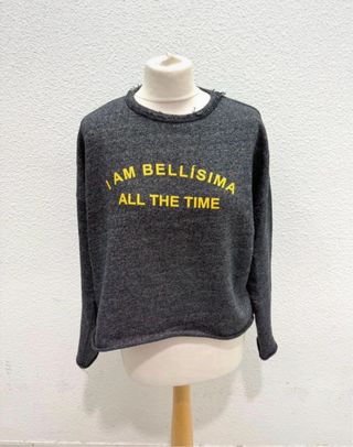 Jersey Zara crop top I am bellísima S