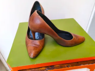 Gucci pumps vintage in pelle Made in Italy