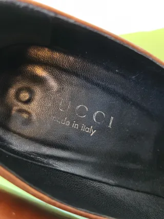 Gucci pumps vintage in pelle Made in Italy