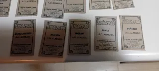 Cromos Almería 79/80