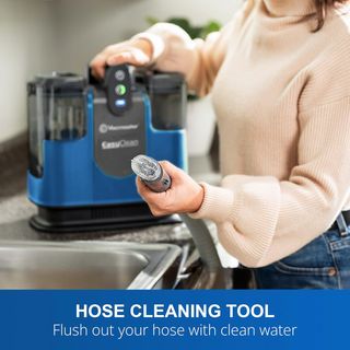 Limpiador aspirador tapicerías inalámbrico 24v